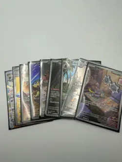 Pokemon Black Bolt/ White Flare Illustration Rare Card LOT of 9 NM - Image 1