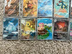 Pokemon Black Bolt White Flare Lot Of 18 Illustration Rare Cards NM Joltik 116 - Image 3
