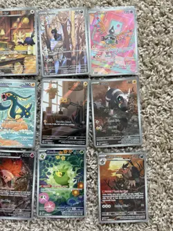 Pokemon Black Bolt White Flare Lot Of 18 Illustration Rare Cards NM Joltik 116 - Image 4