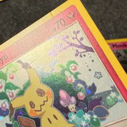 Mimikyu SM163 Holo Black Star Promo Sun & Moon Pokemon Card SM Pikachu - Image 4
