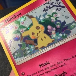Mimikyu SM163 Holo Black Star Promo Sun & Moon Pokemon Card SM Pikachu - Image 4