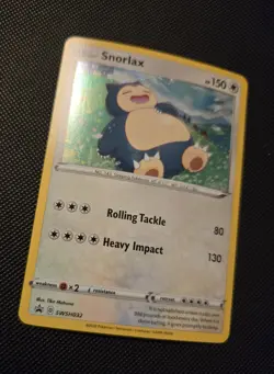 Snorlax - Promo SWSH: Sword & Shield Promo Cards SWSH032 Holo Rare - NM - Image 2