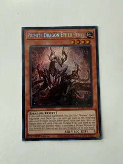 Yugioh - Primite Dragon Ether Beryl - Secret Rare - 1st - BLMM-EN130 NM - Image 1