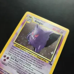 Pokemon Card - Gengar Fossil Holo 5/62 WOTC Vintage - NM/Excellent - Image 2