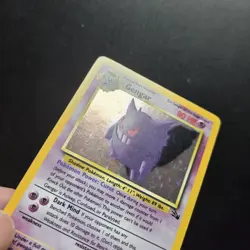 Pokemon Card - Gengar Fossil Holo 5/62 WOTC Vintage - NM/Excellent - Image 3
