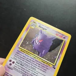 Pokemon Card - Gengar Fossil Holo 5/62 WOTC Vintage - NM/Excellent - Image 4