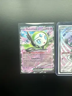 Pokemon TCG Black Bolt Full Art Ultra Rare Card Meloetta EX 159/086 Meloetta 044 - Image 2