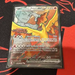Pokemon Team Rocket Moltres V Full Art Foil Card Lot - 4 Cards - Image 4