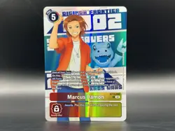 Marcus Damon (Alternate Art) BT13-095 R Digimon Card Game - Image 1
