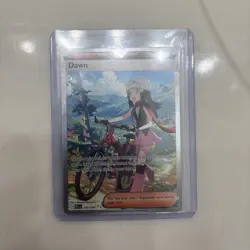 Dawn 129/094 SIR Phantasmal Flames Pokemon TCG Trainer Supporter Full Art Card - Image 1