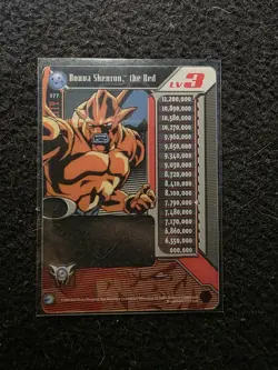 Nouva Shenron The Red Lv 3 Tech Card Rare DBZ Score CCG 277 Dragon Ball GT Z - Image 1