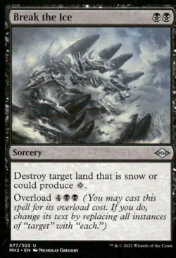 Break the Ice Modern Horizons 2 MTG Magic the gathering card - Image 1