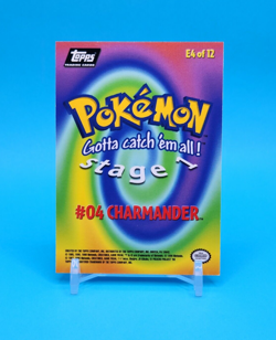 Pokemon Card - Charmander #04 E4 - Pokemon the First Movie - Topps - Image 3