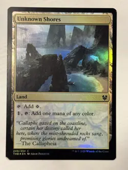 Magic the Gathering (mtg): THB: Unknown Shores Foil - Image 1
