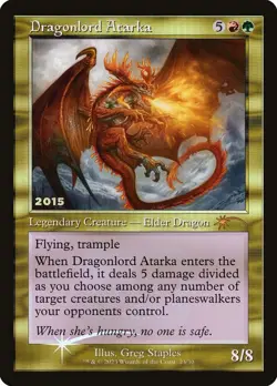 FOIL Dragonlord Atarka (Retro) - 30th Anniversary Play Promos [Near Mint] - Image 1
