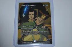 MTG magic AVATAR Last Airbender BORDERLESS AGENT OF TREACHERY TLE #009 MYTHIC - Image 1