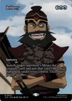 MTG Bribery (Borderless) (10) | NM | Avatar: Eternal-Legal {TLE} - Image 1