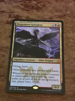 Dragonlord Kolaghan Dragons of Tarkir Regular - Image 1