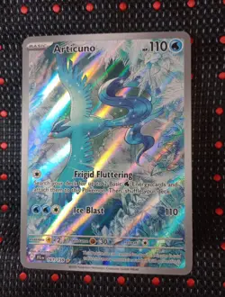 Articuno 2025 Pokemon TCG SV09: Journey Together card #161/159 Illustration Rare - Image 1