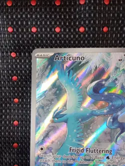 Articuno 2025 Pokemon TCG SV09: Journey Together card #161/159 Illustration Rare - Image 2