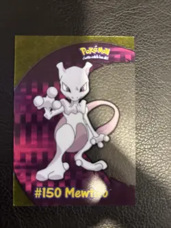 Mewtwo #150 Clear - Topps Pokemon TV Animation 2000 - Vintage Rare - Image 1
