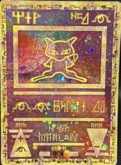 Ancient Mew Ultra Rare 2000 Pokemon Movie Promo Holofoil LP - Image 1