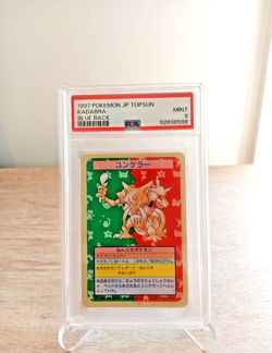 1997 Kadabra Pokemon No Number Error Topsun Blue Back Japanese PSA 9 - Image 1