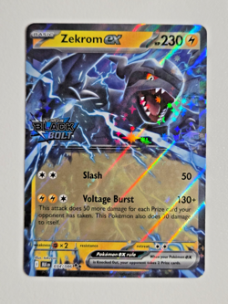 Zekrom ex Black Bolt Stamped Promo 034/086- Double Rare - Pokemon TCG - Image 1