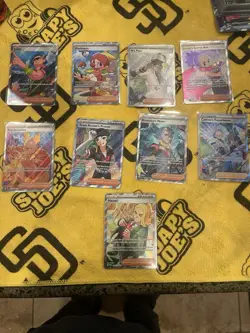 59 Lot Modern Pokemon Cards Illustration Rare Ex Full Art and More Pack Fresh - Image 4