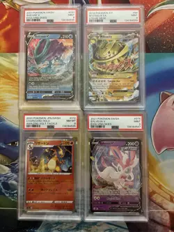 Modern Pokemon Card Lot PSA Full Art Alt Art Etc Fire Charizard Steelix Sylveon - Image 1
