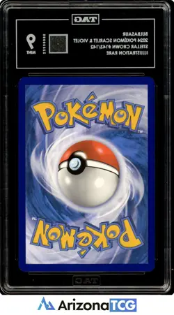 Pokemon 2024 Bulbasaur 143/142 Illustration Rare Stellar Crown TAG 9 - Image 2