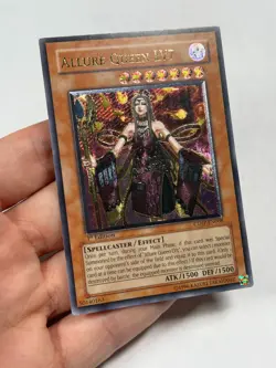 Yugioh EURO English Allure Queen LV7 CDIP-EN008 Ultimate Rare 1st Edition NM - Image 4