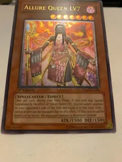Yu-Gi-Oh! Allure Queen LV7 - CDIP-EN008 - Ultimate Rare 1st Edition NM - Image 3