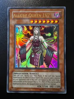 Allure Queen LV7 CDIP-EN008 Ultra Rare Unlimited Near Mint Yugioh - Image 1