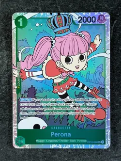 2025 One Piece PERONA #OP12-034 Legacy Of The Master Super Rare English - Image 1