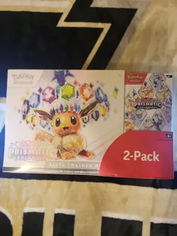 Costco Pokemon Prismatic Evolutions 2-Pack Trainer Box and Booster Bundle - Image 1