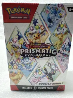 Pokemon TCG Scarlet & Violet Prismatic Evolutions Booster Bundle Factory Sealed - Image 2