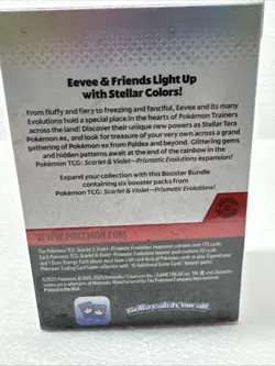 Pokemon TCG Scarlet & Violet Prismatic Evolutions Booster Bundle Factory Sealed - Image 4
