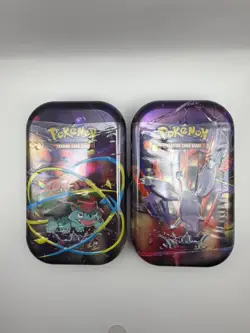 Pokemon TCG: Mega Evolution Mega Heroes Mini Tin x 6pc (New Factory Sealed) - Image 2