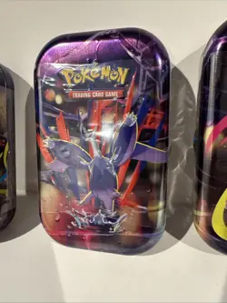 Pokemon TCG: Mega Heroes Mini Tins Complete Art Set Of 5 Factory Sealed - Image 4