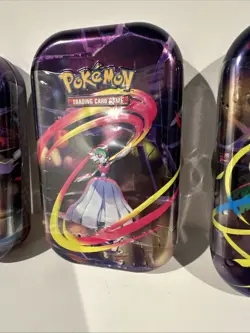 Pokemon TCG: Mega Heroes Mini Tins Complete Art Set Of 5 Factory Sealed - Image 5