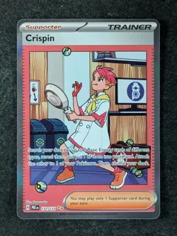 2025 Pokemon CRISPIN 171/131 Prismatic Evolutions Special Illustration Rare ENG - Image 1