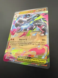 Mega Charizard X EX 013/094 | Phantasmal Flames | Double Rare Pokemon Card | NM - Image 2