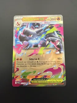 Mega Charizard X EX 013/094 | Phantasmal Flames | Double Rare Pokemon Card | NM - Image 1