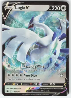 Lugia V SWSH301 Pokemon TCG Sword & Shield Promo NM - Image 1
