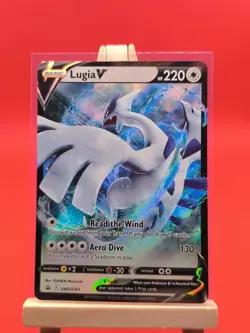 Lugia V SWSH301 Sword & Shield Ultra Rare Holo Promo Pokemon Card * New * - Image 2