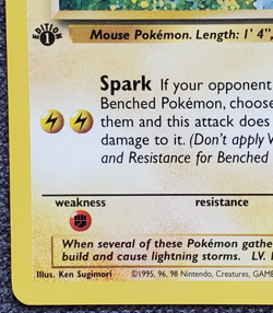 1st Edition Pikachu - Jungle - #60/64 - Vintage Pokemon Card 1999 WOTC - Image 5