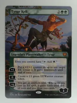 MTG Bling - Showcase - Tyvar Kell (Borderless) - Kaldheim -K51 - Image 1