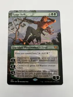 Tyvar Kell Borderless MTG: Kaldheim Pack Fresh - Image 1