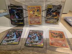 Pokemon Charizard Card Lot Of 6 - Image 1